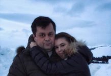 Romanescu, distracție la munte cu familia