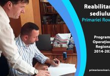 Sediul Primăriei Rovinari, reabilitat cu fonduri europene. A fost semnat contractul de finanțare