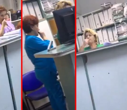 VIDEO: Asistente filmate în timp ce spărgeau semințe la Unitatea de Primiri Urgențe. Pacienții, lăsați să aștepte